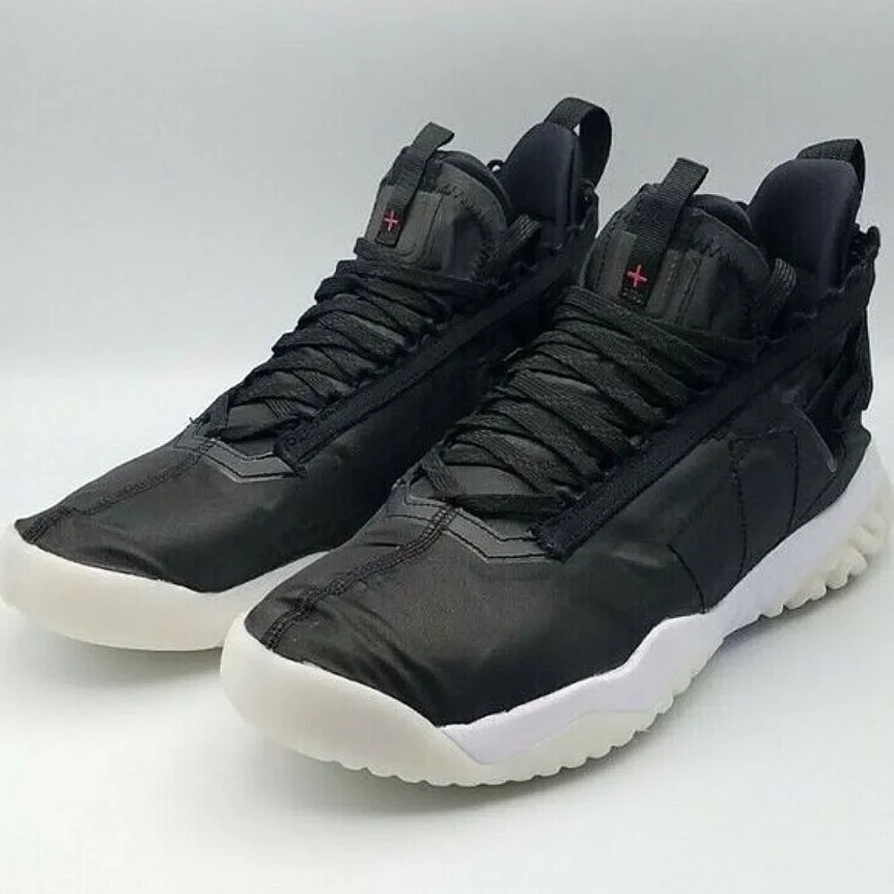 Air Jordan Men's Black Proto React BV1654-001 Lace Up Athletic Shoes Size 12